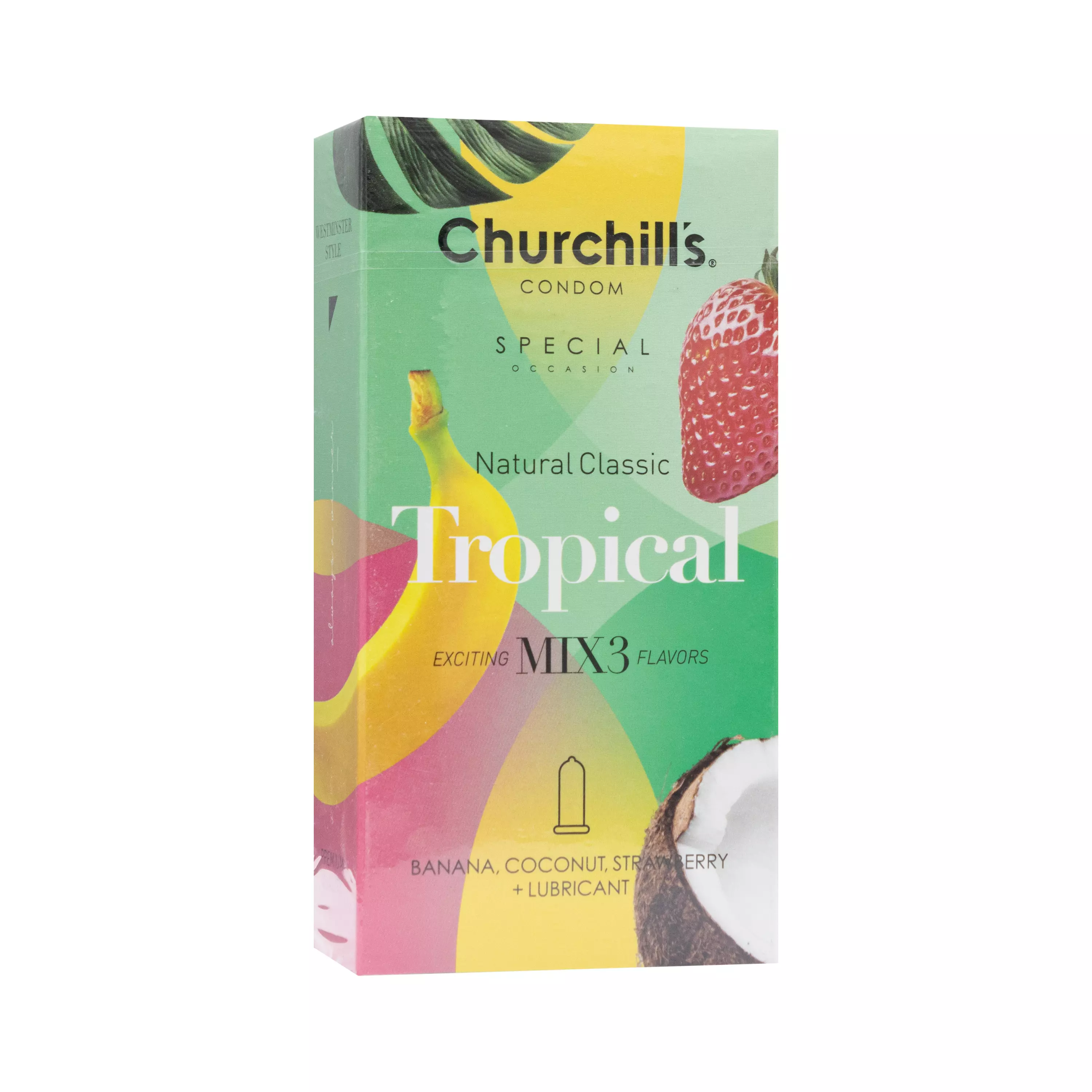 کاندوم Natural Classic Tropical 12 pcs چرچیلز